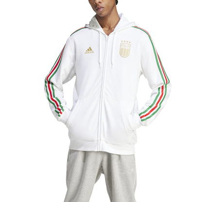 Italy National Team Hoody Full Zip 2024/25 - White