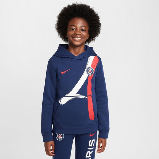 PSG Youth Hoody 2024/25 - blue