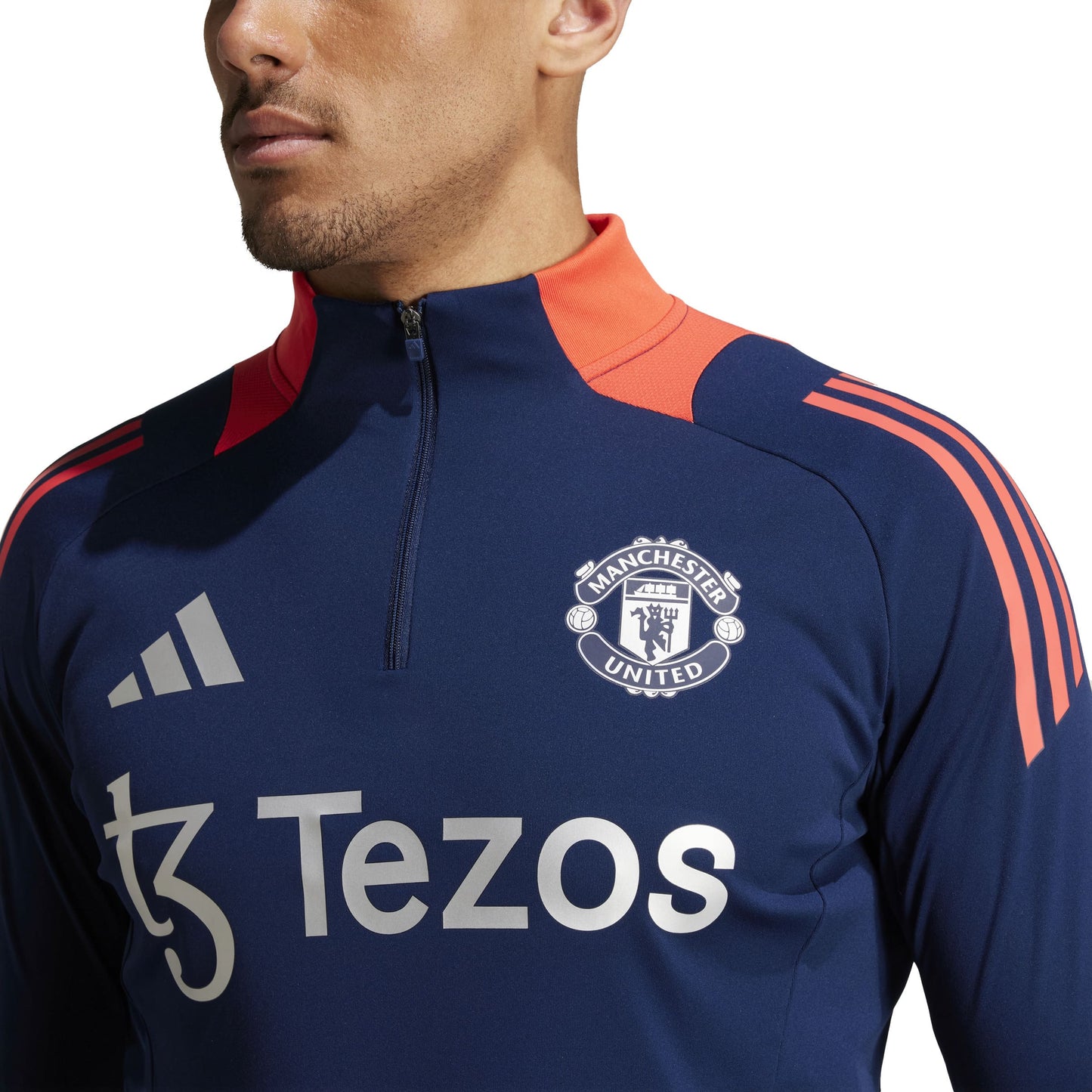 Manchester United Training Quarter-zip Top 2024/25 - blue