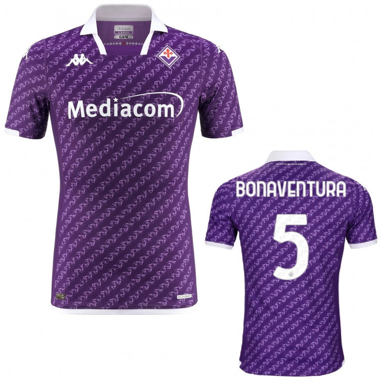 ACF Fiorentina Home Authentic Player Bonaventura Jersey 2023/24