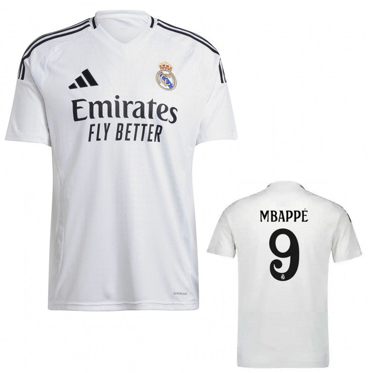 Real Madrid Youth Mbappe Home Jersey 2024/25